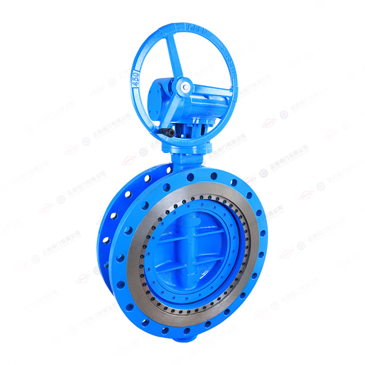 双向压法兰蝶阀
