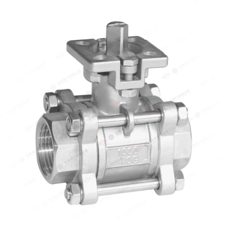 三片式高平台球阀