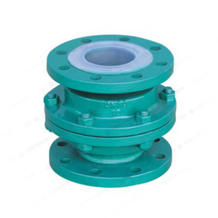 衬氟立式止回阀