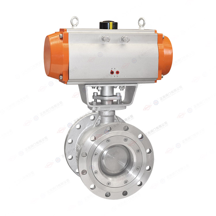 气动偏心半球阀